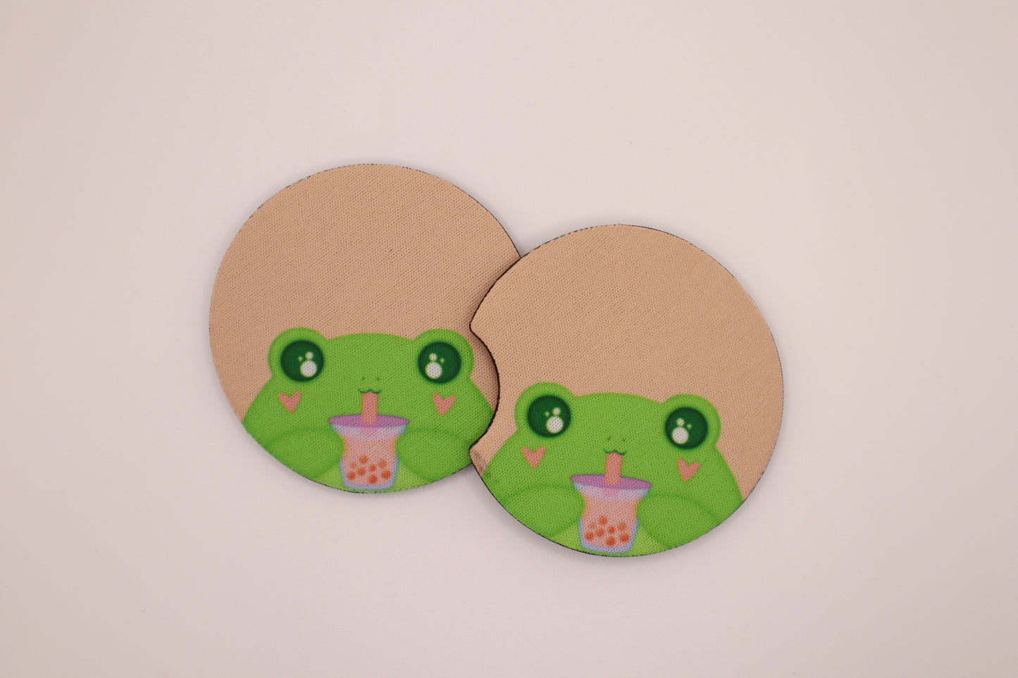 Frog Boba Car Coaster