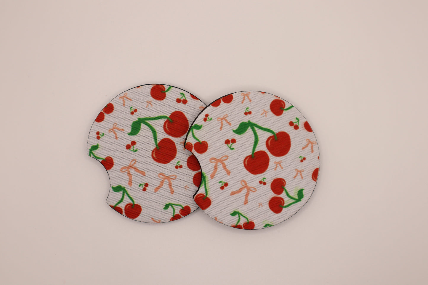 Cherry Coquette Car Coaster