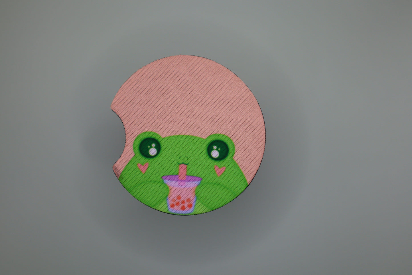 Frog Boba Car Coaster