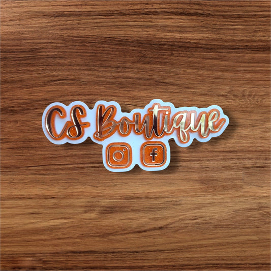 Physical Watermark (Business Name Sign)