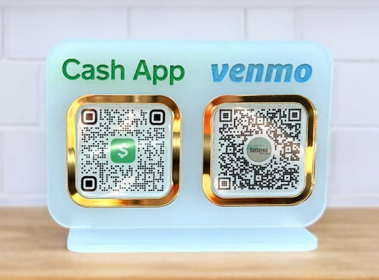 Mini QR Business Sign